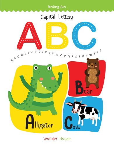 Wonder house Writing Fun Capital Letters ABC